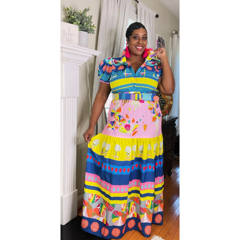 Pink Festive Maxi