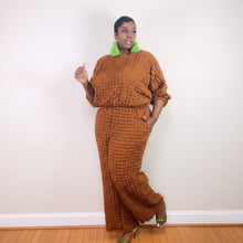 Load image into Gallery viewer, Two Piece Bubble Pant Set
