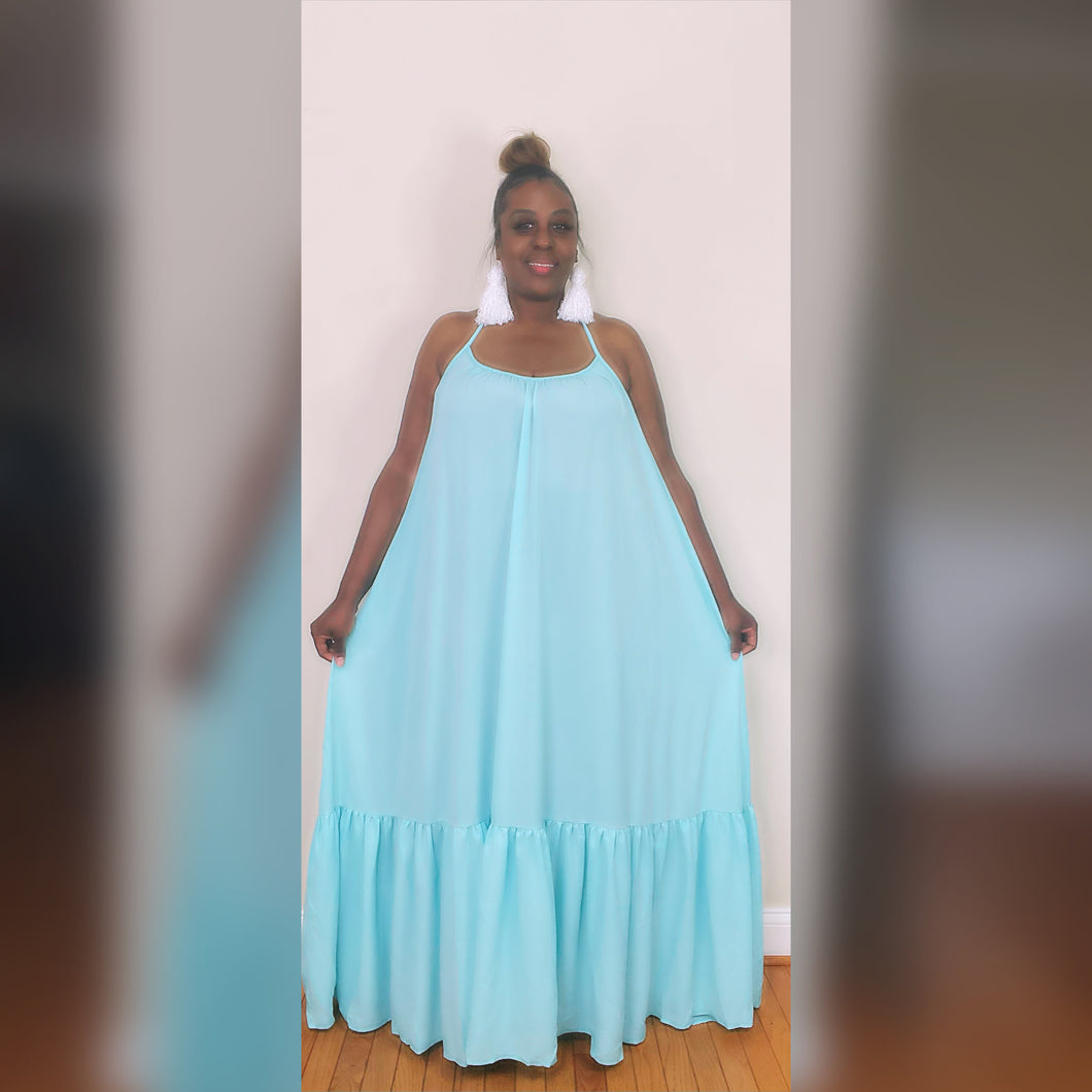 Lani Baby Blue Maxi