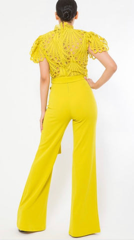 Lime Jumpsuit