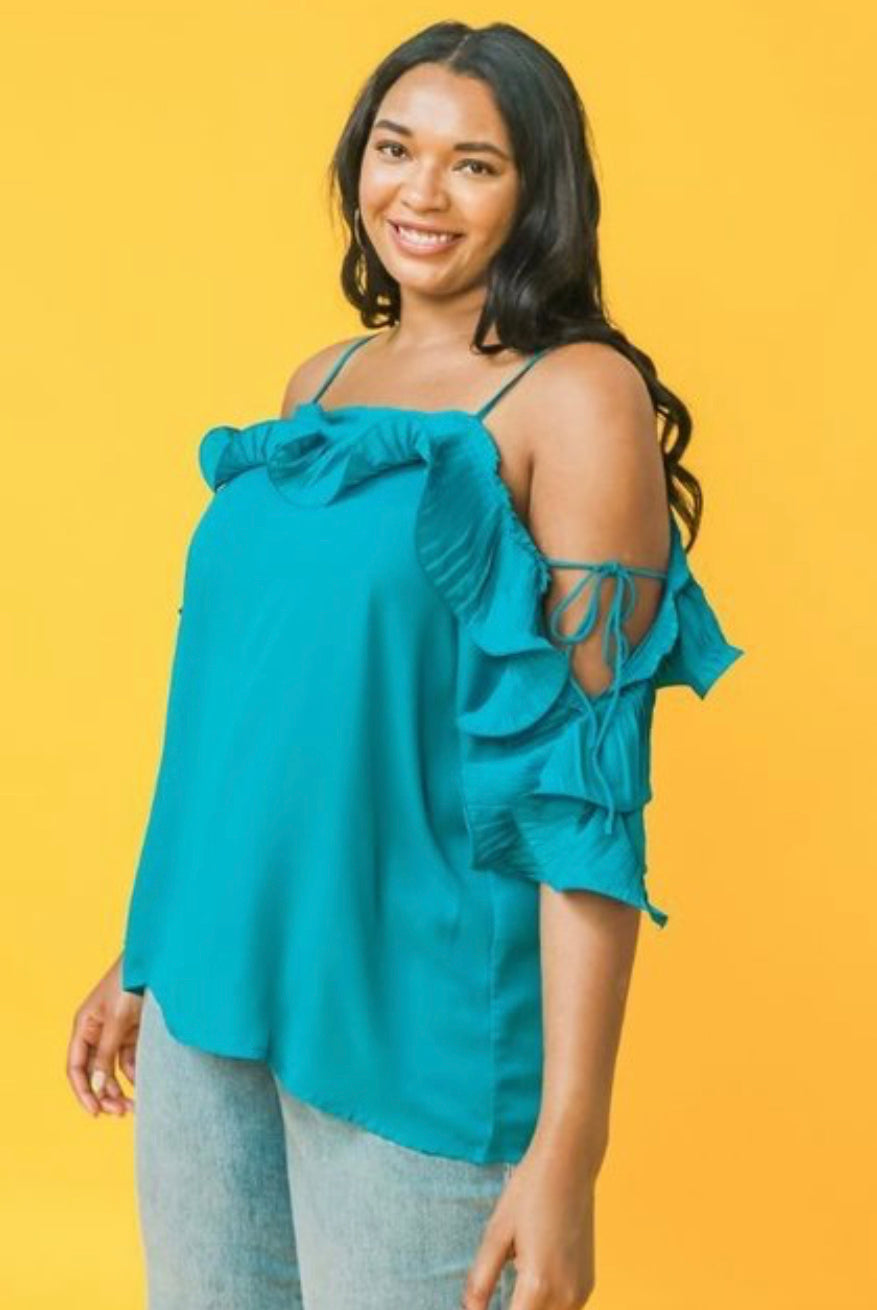 Turquoise Tully Top