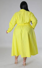 Load image into Gallery viewer, Lemon Midi Dress
