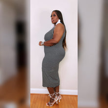 Load image into Gallery viewer, Stripe Stretch Dress
