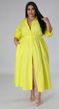 Load image into Gallery viewer, Lemon Midi Dress
