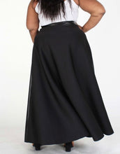 Load image into Gallery viewer, Two Sided Leather Skirt
