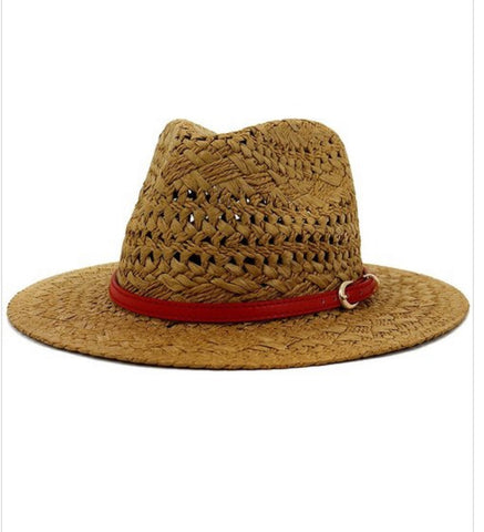 Khaki Red Belt Panama