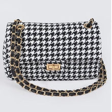 Load image into Gallery viewer, Houndstooth Handbag
