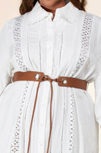 Load image into Gallery viewer, Meg Linen Shirt Dress
