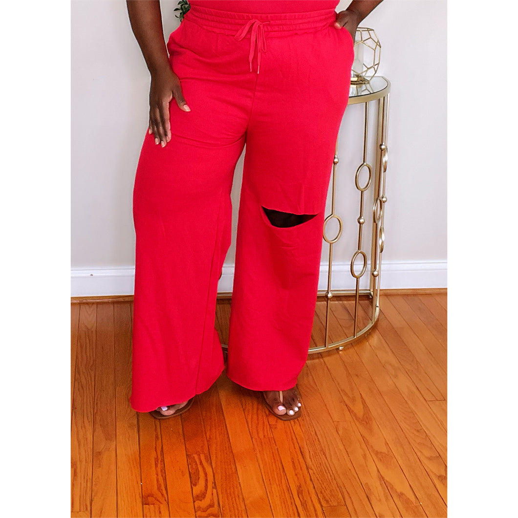 Ruby Knee Cut Pant