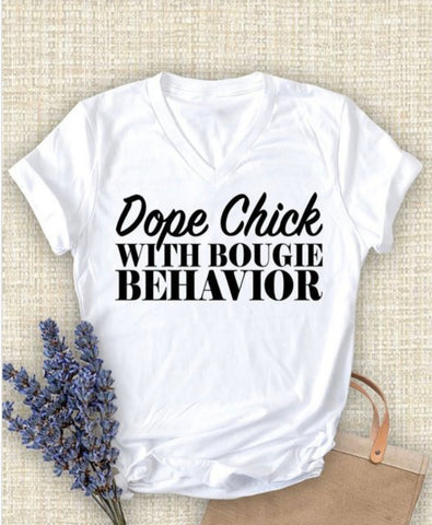 Dope Chick White