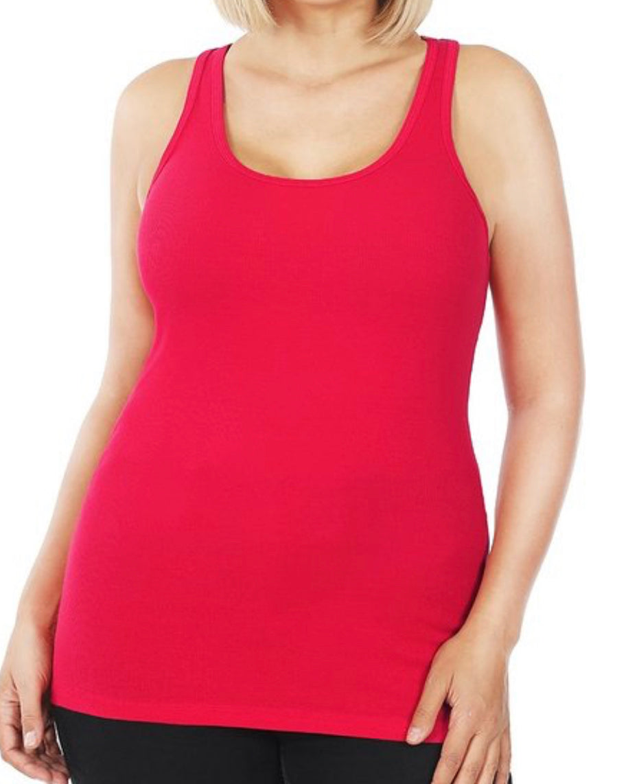 Ruby Razor Back Tank