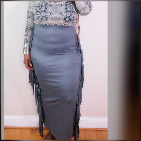 Fran Fringe Skirt